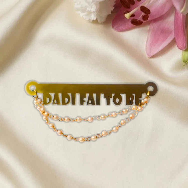 Baby Shower Party Badge